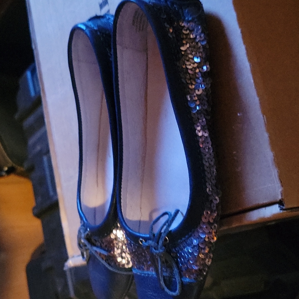 Anne Klein iflex sequin ballet slippers - Picture 7 of 8